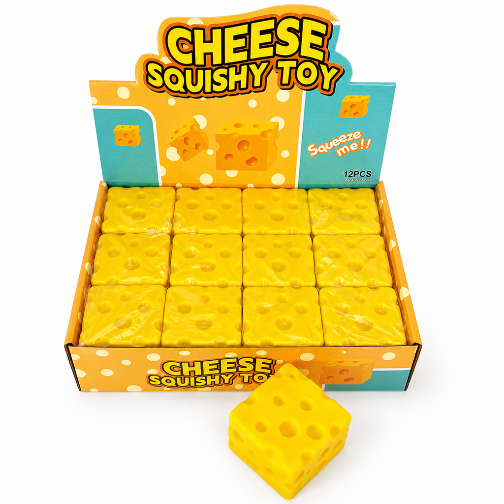Cheese Cube Squishy!