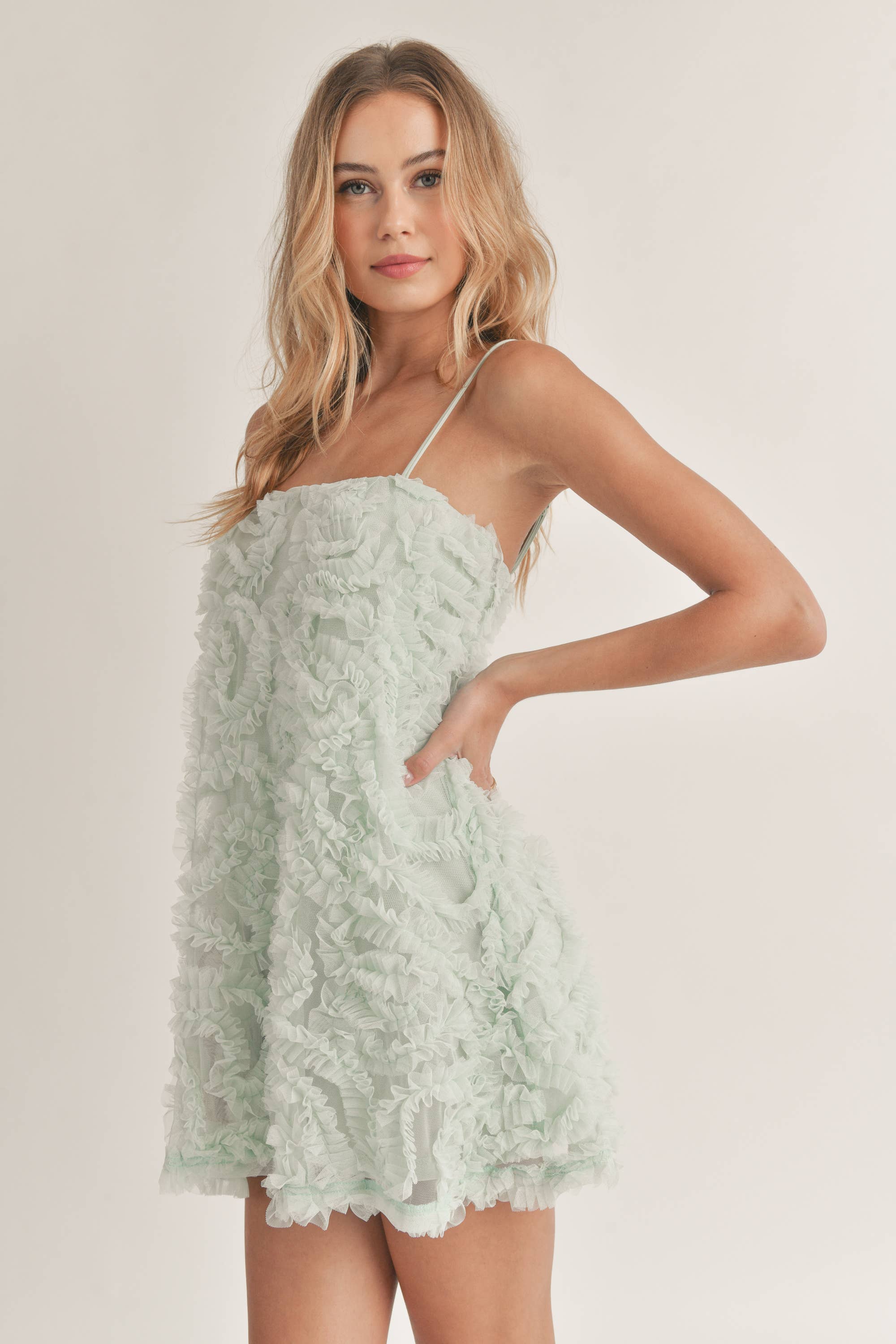 Mint Tulle Whimsy Dress