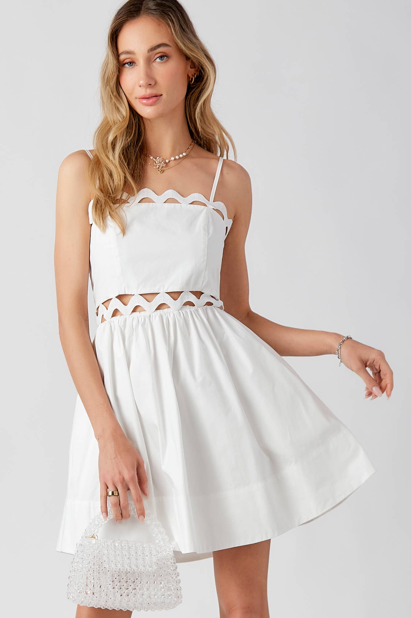 Lace Trim Posie Dress