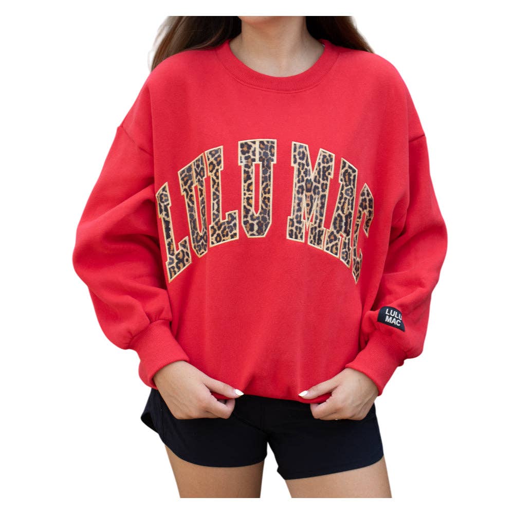 LULU MAC Leopard Sweatshirt