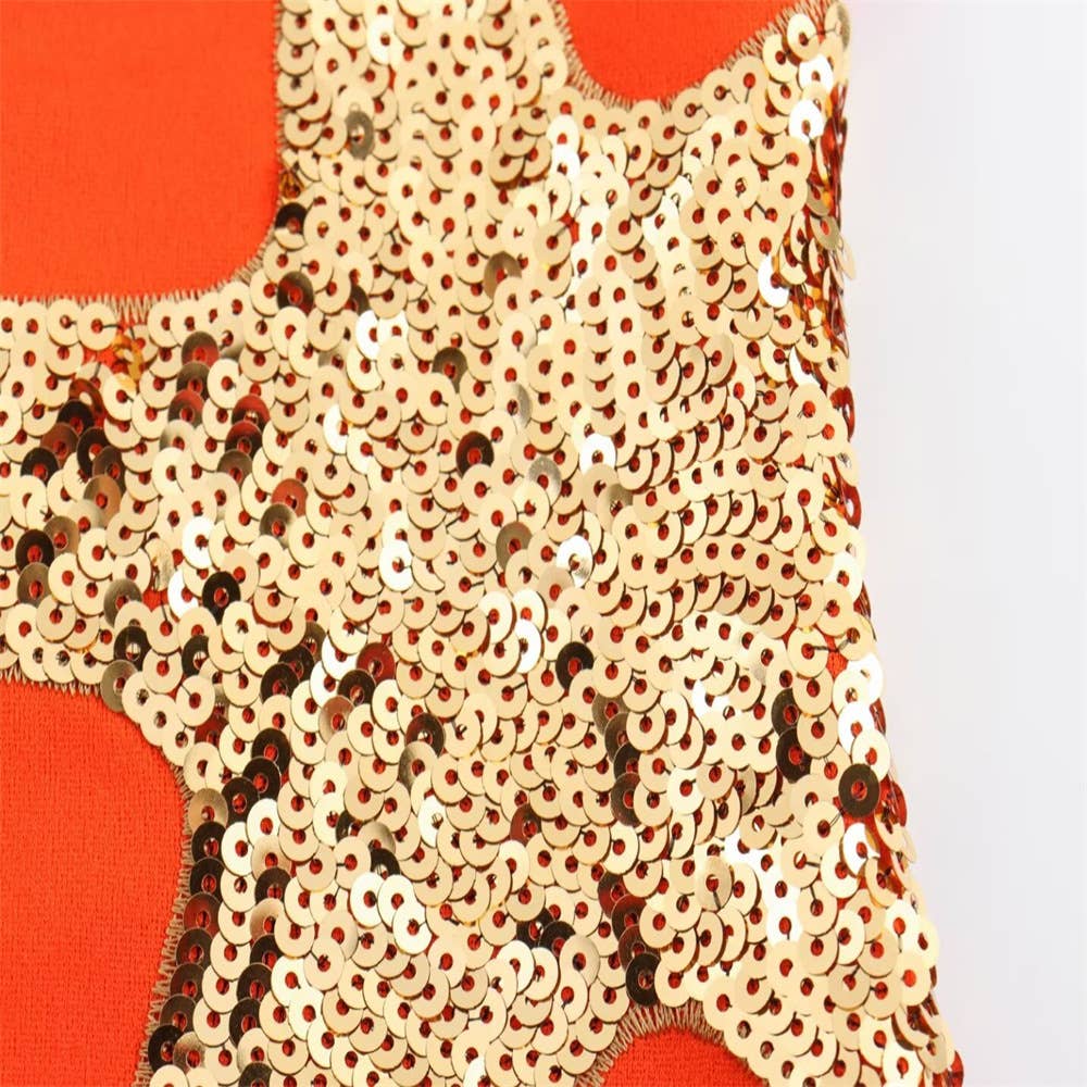 Sequin Starfish Mini Dress