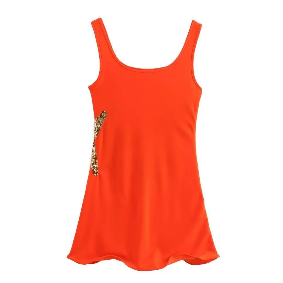 Sequin Starfish Mini Dress