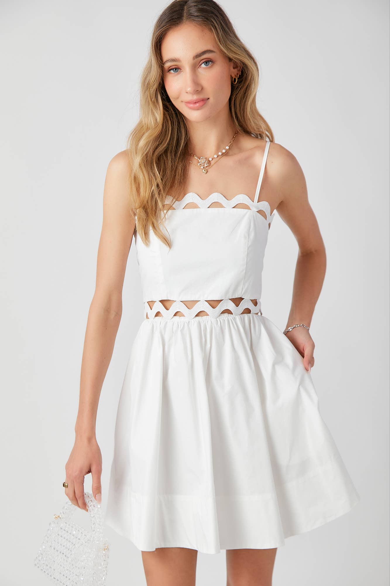 Lace Trim Posie Dress