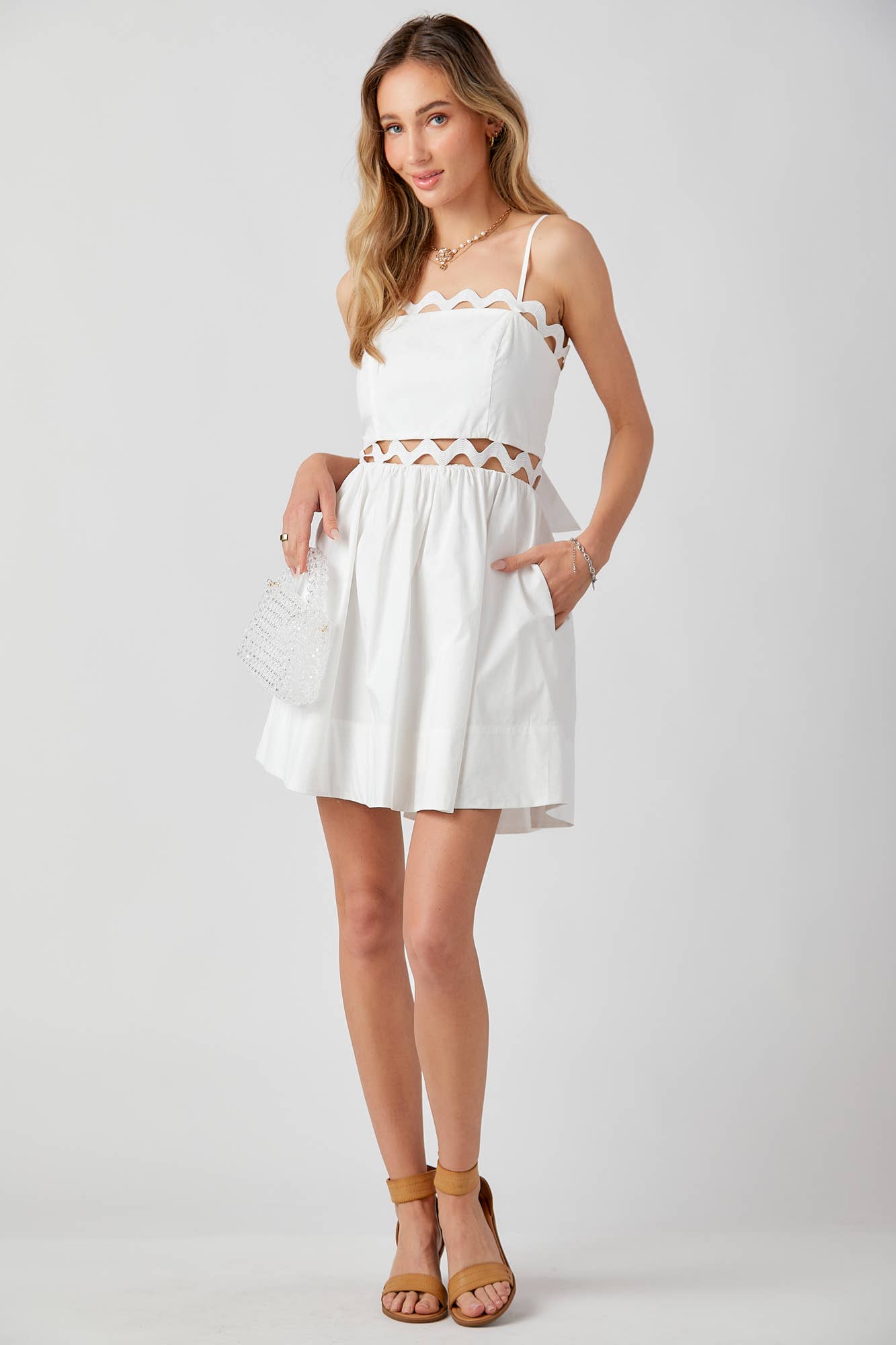 Lace Trim Posie Dress
